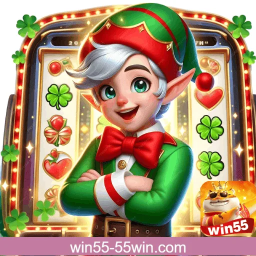 Imagem promovendo o app oficial da Win55 para mobile